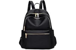 Narunii Sacs à Main Portés Dos Femme,Sac à Dos pour Femme,Petit Sac à Dos pour Femme Fille Convient aux femmes filles pour une utilisation quotidienne (Style 1,Noir)