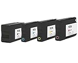 Fácil de instalar Printing Pleasure 4 Compatibles HP 953XL Cartuchos de Tinta Reemplazo para HP OfficeJet Pro 7740 8210 8218 8710 8715 8718 8719 8720 8725 8728 8730 8740 - Negro/Cian/Magenta/Amarillo, Alta Capacidad