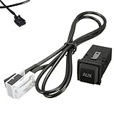 Cable auxiliar con conector hembra para Volkswagen, Seat, Skoda.