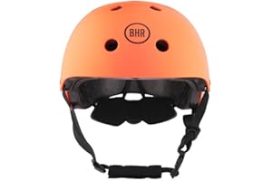 Casque 837 Urban de BHR pour Scooter électrique et Trottinette - Casque de Ville homologué CE pour Enfants et Adultes - Casque pour vélo, VTT, BMX, Skateboard, Roller
