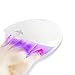 12W UV LED Nail Lamp. Start SJSW Professional Gel Polish Nail Dryer for Manicures or Pedicures. Mini & Portable, for Home or Salon Use, 3 Timer Presets