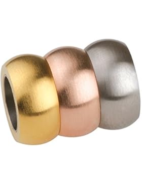 Ernstes Design Verschluss/Wechselhülse Edelstahl vergoldet AN256