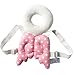 Price comparison product image Baby Toddlers Head Protective, GIM Adjustable Infant Safety Pad For Baby Walkers Protective Head and Shoulder Protector Prevent Head Injured Suitable Age 4-24 Months (Pink)