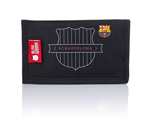 FC Barcelona FC-245 The Best Team 7 Porte-Monnaie Noir 14 cm