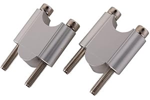 Tusk Handlebar Risers 7/8 Bars, 30mm Height -Fits: Kawasaki KLR650 1987-2015 by Tusk