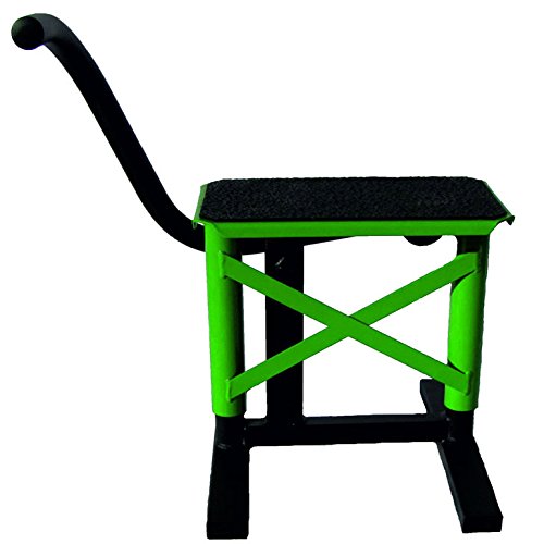 Preisvergleich Produktbild Motorradständer grün Höhe 31-40cm