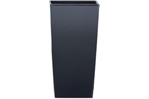 Maceta Prosperplast, Grau (antracita), 32,5x32,5x61 cm, DURS325-S433