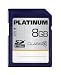 Produktbild Platinum 8 GB Class 10 SDHC Speicherkarte