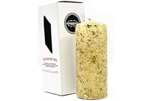 AROMASENSES Candela Grande Profumata di Sale, Rute e alloro (5,5 cm x 15 cm) Candela Artigianale.