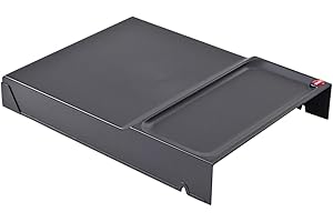 Hailo Deckel 1086329 schwarz | Ersatzdeckel für Einbau-Abfallsammler | Passend für Abfallsysteme Raumspar Tandem und Rondo | 340 x 463 x 63 mm | Kunststoffdeckel matt | Original Ersatzteil