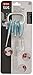 OXO Tot Baby Bottle Straw, Teat, Nipple and Sippy Cup Top Cleaning Set, Aqua