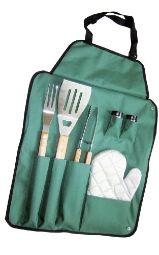 examen kit d'outils Papillon barbecue accessoires complets en acier et en bois