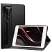 Produktbild OUVOUV Hülle für Neu iPad Mini 5 2019,mit Apple Pencil Halter Wake/Sleep Funktion Standfunktion Premium PU Leder Cover smart Schutzhülle für iPad Mini 2019 7.9 Zoll,Schwarz