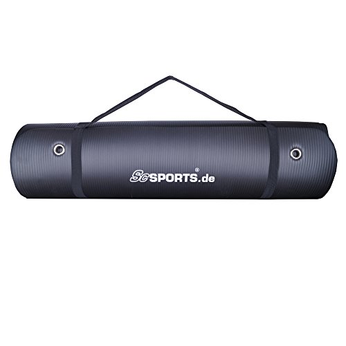 ScSPORTS Gymnastikmatte 185 x 80 x 1,5 cm, mit Ösen - 4
