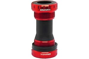 kefeimumu Bike Bottom Bracket, 68-73mm BSA Threaded Bottom Bracket for Mountain Road Bike, Bearing BB Bottoms Brackets set