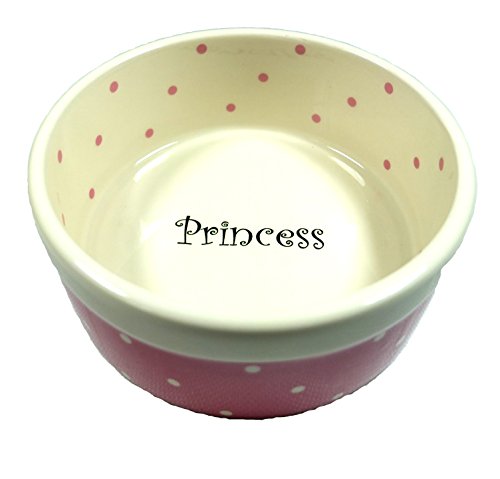 Preisvergleich Produktbild PeSoBo Fressnapf 15 cm Trinknapf rosa Hundenapf Keramik Keramiknapf Napf Wassernapf