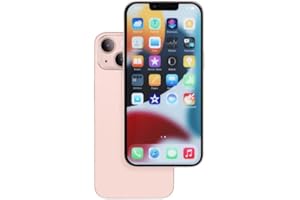 FufoneUS Modello di telefono falso [Senza logo] display fittizio replica non funzionante telefono giocattolo per telefono cellulare 13 Mini / 13, schermo a colori rosa 13