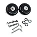 Produktbild lovinstar 2 Ersatz Gepäck suitcas Rollen Rollen OD 68 mm (68mmx24mmx6 mm) Achsen 35 Reparatur-Set für Gepäck Koffer
