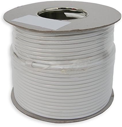 RG59 CCTV Cable WHITE 100m. Professional Quality. Fast Delivery!