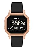 Nixon Damen Digital Smart Watch Armbanduhr mit Silikon Armband A1211-1098-00