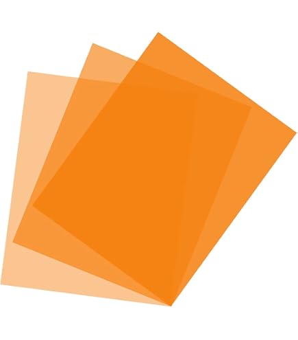6 Feuilles De Diffusion 40x50cm Pour Photo/Video - Film Polyester 0.1mm - Lumière LED Et Stroboscopique