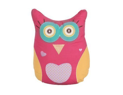 Owl shaped(33 x 40cm) Filled Childrens/Kids Cushion