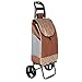 Produktbild Shopping Cart Faltung Haushaltswagen Auto Portable 2 Rad Silence Gepäckwagen