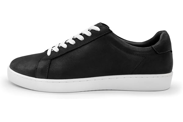 Anna Kern Suny herr Dance Sneakers 7410 – läder svart – normal bredd – genomgående PU-sula – avtagbar multibredd-mellansula
