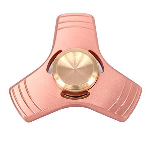 iGreely Hand Spinner Metal Fidget ADHD Focus Toy Ultra Durable Brass Made High Speed - Up to 5 Minutes