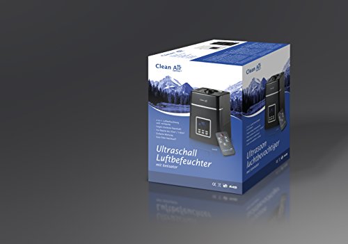 Luftbefeuchter mit Ionisator CA-604 Black, für Räume bis 55m²/140m³ - 7