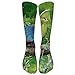Produktbild DLing Schöner Vogel Turaco Malerei Athletic Tube Strümpfe Frauen Männer Classics Kniestrümpfe Sport Lange Socke One Size