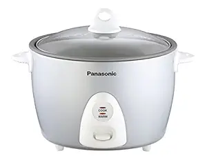 Panasonic SR-G10FGL Heavy Duty Automatic Rice Cooker, Silver