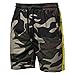 Produktbild TIMEMEAN Shorts Herren Camouflage Baumwolle Pleated Multi-Pocket Overall Drawstring Kurze Hose