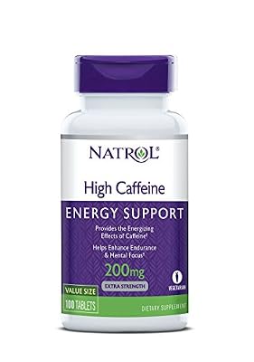 High Caffeine - cachets de caféine - 200 mg - 100 comprimés