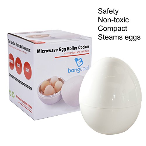 Kapmore Eierkocher Easy 4 Eier Microwelle Boiler Rapid Egg Kochen Geräte - 8