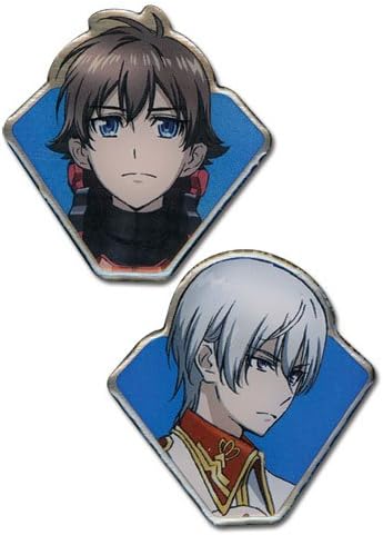 Pin Set - Valvrave The Liberator - New Haruto &amp; L-Elf (Set of 2) Licensed ge50132