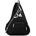 Produktbild KIMLEE Crossbag Rucksack Sling Bag Schulterrucksack Umhängetasche Daypack Radfahren Bag mit Verstellbarem Schultergurt