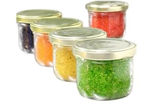 BLACK ALMAS Uova di pesce volante - Tobiko 4 colori - 320g (4 x 80g)