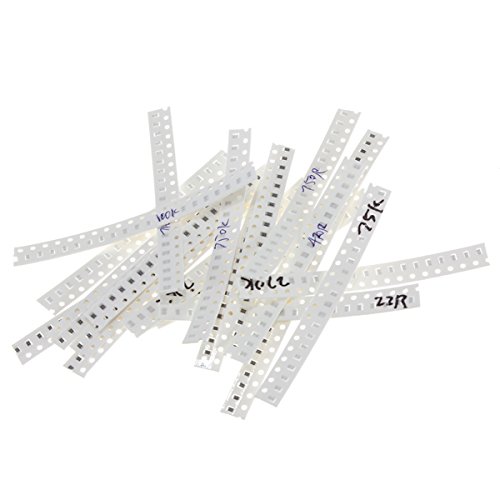 400pcs 0805 SMD 20 Wert Kinds Chipwiderstände sortieren Assortment Kit - 4