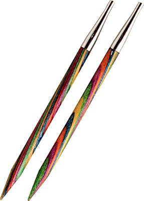 KnitPro Symfonie Pointes d'aiguilles à tricoter en bois interchangeables pour aiguilles circulaires Tailles variées