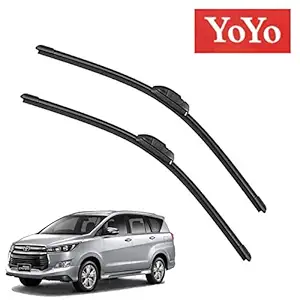 YoYo Car Wiper Blades for Toyota Innova Crysta Set of 2 Pcs R 26 L 16
