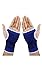 CASCATE Elastic Palm Wrist Glove Hand Grip Support Protector Brace Sleeve Support (Free Size, Blue) RS.199.00