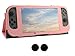Produktbild Chickwin Nintendo Switch Joy-Con Controlle Ultra Thin Leder Anti-Rutsch-Flip Case Cover Skins Schutzhülle + 2 Thumb Griffe (Rosa)