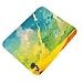 Clapcart Art Design Printed Rubber Base Mat finish Mouse Pad For PC / Laptop - Multicolor RS.119.00