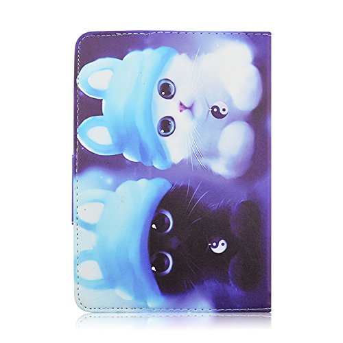 10“ Universal Tablet Hülle – MOONBAY MALL Ultra Slim PU Leder Flip Cover Schutzhülle für 10 inch tablet PC Painted Case Lederhülle Ledertasche Etui Hülle Tasche Schale mit Ständer Function. TYCH–30 - 3