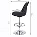 Produktbild Chuan Han Einfache und Stilvolle Drehstuhl Bürostuhl Casual Eleganz Rezeption Stuhl Barhocker Front Desk Chair Drehstuhl Computer Stuhl Esszimmerstuhl