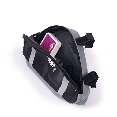 BTR-Fahrradtasche für das Rahmendreieck – Wasserfest mit Reflektorstreifen für optimale Sichtbarkeit - 4