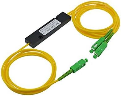 1x2 SC/APC Fiber Optic PLC Splitter Fiber splitters Fiber Pigtails FBT splitters