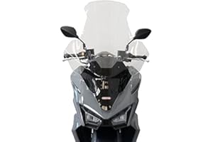 MIM DISTRIBUTION Parabrezza Alto Trasparente completo Fabbri Exclusive per Sym Jet X 125 2021