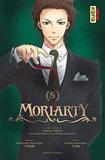 jaquette livre Moriarty, tome 5